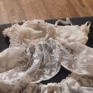 Elegant Lace White Intimate Top